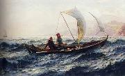 unknow artist Seascape, boats, ships and warships.123 oil painting reproduction